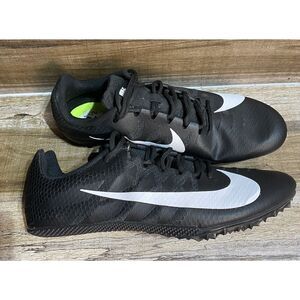 Nike Zoom Rival S 9 Track & Field Shoes Size 12.5 907564‎ Black NO SPIKES